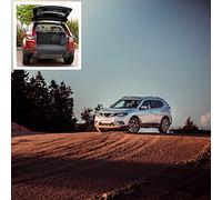 UK Custom Covers BL564 Tailored Waterproof Boot Liner Mat Black - To Fit Nissan X Trail (5 Seater) 2014 Onwards