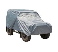 UK Custom Covers CC793GREY Tailored Waterproof Outdoor Car Cover Grey - Fits Land Rover Series 1-3 / Defender 90 Short Wheel Base