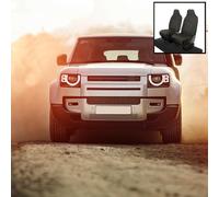 UK Custom Covers Compatible/Replacement For Land Rover Defender 110 (2020 Onwards) 3rd Row Seat Covers Tailored (Black) - SC536B