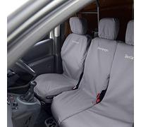 UK Custom Covers Compatible With Citroen Berlingo Embroidered Seat Covers 2008 On - Select Seat Configuration Below - Tailored Waterproof