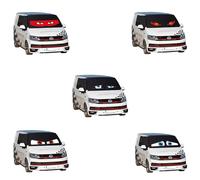 UK Custom Covers Compatible with/Replacement for VW T6 Caravelle Screen Wrap With Eyes (2015 Onwards) Front Windscreen Cover