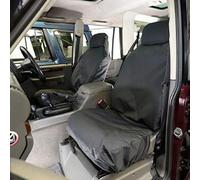UK Custom Covers Fits Land Rover Discovery 2 TD5 (1998-2004) Front Seat Covers Tailored (Black) -SC148B