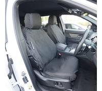 UK Custom Covers Fits Land Rover Discovery Sport (2014 Onwards) Front Seat Covers Tailored (Black) - SC537B