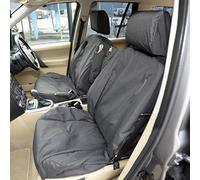UK Custom Covers Fits Land Rover Freelander 2 (2006-2015) Front Seat Covers (Black) - SC108B