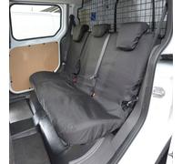 UK Custom Covers SC427B Tailored Heavy Duty Waterproof Rear Seat Covers Black - Fits Ford Transit Connect 2018-2024