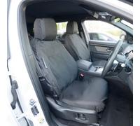 UK Custom Covers Fits Land Rover Discovery Sport (2014 Onwards) Front Seat Covers Tailored (Black) - SC537B