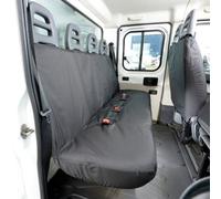 Uk Custom Covers Peugeot Boxer 2006-2022 Black Rear Seat Covers
