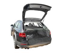 UK Custom Covers QBL183B Tailored Waterproof Quilted Boot Liner Mat Black - To Fit Audi A4 Avant/Allroad (2008-2015)