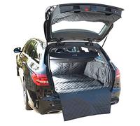 UK Custom Covers QBL185 Tailored Waterproof Quilted Boot Liner Mat Black -To Fit Mercedes C Class Estate 2014 Onwards
