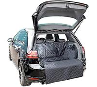 UK Custom Covers QBL263B Tailored Waterproof Quilted Boot Liner Mat Black -To Fit Vw Golf Hatchback MK7 (Low Floor) 2013 Onwards