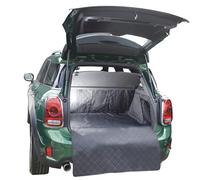 UK Custom Covers QBL648 Tailored Waterproof Quilted Boot Liner Mat Black - To Fit Mini Countryman Plugin Hybrid 2017 Onwards