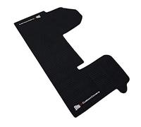 UK Custom Covers RM526AD24 Front Cab Heavy Duty Custom Rubber Floor Mats Black - To Fit Nissan Interstar Tekna+ 2021 Onwards