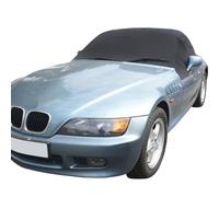 UK Custom Covers RP100 Tailored Soft Top Roof Half Cover Black - Compatible with BMW Z3