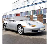 UK Custom Covers RP145G Tailored Soft Top Roof Half Cover Grey - To Fit Porsche Boxster 986 1996-2004