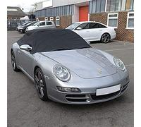 UK Custom Covers RP232 Tailored Soft Top Roof Half Cover Black - To Fit Porsche 911 996 997 (1999-2012)