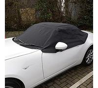 UK Custom Covers RP262 Tailored Soft Top Roof Half Cover Black - To Fit Mazda MX5 MK4 2015 Onwards