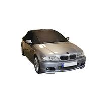 UK Custom Covers RP571BLACK Tailored Soft Top Roof Half Cover Black - To Fit BMW E46