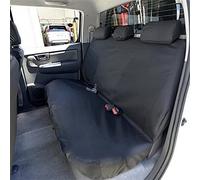 UK Custom Covers SC140B Tailored Heavy Duty Waterproof Rear Seat Covers Black - To Fit Toyota Hilux 2005-2016
