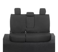 UK Custom Covers SC261B Tailored Heavy Duty Waterproof Rear Seat Covers Black - To Fit Toyota Hilux Icon & Invincible Double Cab 2016 Onwards