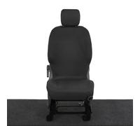 UK Custom Covers SC394B Tailored Heavy Duty Waterproof Single Drivers Seat Cover Black - To Fit Citroen Berlingo 2008-2018