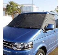 UK Custom Covers SW118BLACK Luxury Front Windscreen Cover Black - To FitVW Transporter T5/T5.1 2003 2015