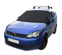 UK Custom Covers SW247BLACKAD3 Luxury Front Windscreen Wrap Cover Black - To Fit VW Caddy Maxi Life Kombi 2004 Onwards