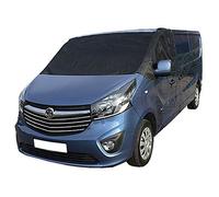 UK Custom Covers SW251BLACKAD24 Luxury Front Windscreen Cover Black - To Fit Nissan Primastar Tekna 2022 Onwards