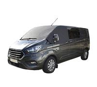 UK Custom Covers SW316DARKGREYAD12 Luxury Front Windscreen Wrap Cover Dark Grey - Fits Ford Transit Custom Trend 2013-2023
