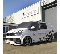 UK Custom Covers SW941DARKGREYAD3 Pop Top Windscreen Cover Curtain Frost Protector Dark Grey - To Fit VW Transporter T6/T6.1 Shuttle (2015 Onwards)