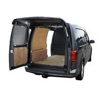 UK Custom Covers To Fit VW Caddy (2004 Onwards) Tailored Rear Barn Door Awning Cover Black - BDC567BLACK