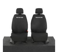 UK Custom Covers To Fit VW Caddy Seat Covers (2004 On) Inc. Embroidery Waterproof Durable Easy to Fit Tailored