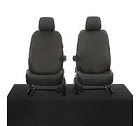 UK Custom Covers To Fit VW Caddy Seat Covers (2004 On) Inc. Embroidery (With or Without Armrests) Waterproof Durable Easy to Fit Tailored