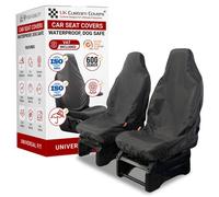 UK Custom Covers Universal Car Seat Covers Durable & Easy Fit Waterproof Seat Protection, Front Set