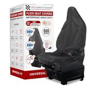 UK Custom Covers Universal Flexi Fit Seat Cover - Drivers Seat | Heavy Duty Waterproof Seat Covers/Dog Seat Cover for All Weather with Universal Fit for Drivers Seat (Drivers)
