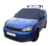 UK Custom Covers VW Caddy Windscreen Cover Van Windscreen Frost Protector/Van Screen Cover Winter and Waterproof Frostblocker For 2004 On Volkswagen Caddy and Caddy Maxi Life/Kombi (Navy)