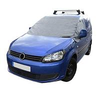 UK Custom Covers VW Caddy Windscreen Cover Van Windscreen Frost Protector/Van Screen Cover Winter and Waterproof Frostblocker For 2004 On Volkswagen Caddy and Caddy Maxi Life/Kombi (Grey)