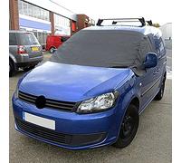 UK Custom Covers VW Caddy Windscreen Cover - Van Windscreen Frost Protector/Van Screen Cover Winter and Waterproof Frostblocker For 2004 On Volkswagen Caddy and Caddy Maxi Life/Kombi (Dark Grey)