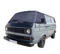 UK Custom Covers VW T25 Windscreen Cover - Van Windscreen Frost Protector/Van Screen Cover Winter and Waterproof Frostblocker For 1979-1992 On VW Transporter T25 (Navy, Plain)