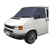 UK Custom Covers VW T4 Windscreen Cover - Windscreen Frost Protector/Van Screen Cover Winter and Frostblocker For 1990-2004 VW Transporter, Caravelle, Kombi and Shuttle (Navy, Plain)