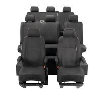 UK Custom Covers VW Transporter T5/T5.1 Sportline Shuttle All Seat Covers (2003-2015) Black - SC104B-212B-213B-245BAD3