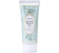 Canmake Mermaid Skin Gel UV C01 CICA Mint Sunscreen Gel SPF50+ PA++++ Facial Wash Off Full Body Sunscreen (x1)