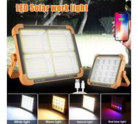 Uk Diy Led Solar Usb Rechargeable Portable Work Light & Power Bank