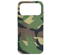 UK DPM Camo - British Armed Forces Woodland Camouflage Case for iPhone 17 Pro Max