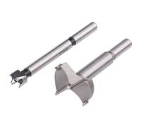 UK Drills 1 x 28.0mm New Forstner Bit Wood Hole Cutter Round Shank TCT Tip
