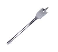 Uk Drills 20mm Flat Wood Bit, Fully Hardened, Hex Shank, For Timber
