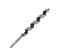 UK Drills 28mm x 235mm Wood Auger Drill Bit Screw Threaded Point Woodworking