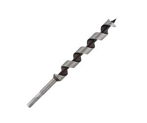 UK Drills 25mm x 235mm Wood Auger Drill Bit Screw Threaded Point Woodworking