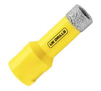 Uk Drills 28mm Diamond Tile Drill Bit M14 Thread, For Porcelain And Glass