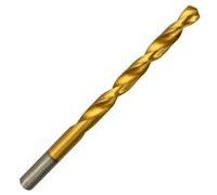 UK Drills 3.0mm HSS Titanium Coated Twisted Drill Bit for Steel Wood Plastic Drilling Pack of 10