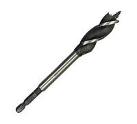UK Drills Impact Auger Bit 20mm x 159mm Tri-Point Hex Shank Wood Drill Bit | Built for Impact Drivers, Self-Feed Screw Tip, Three Cutting Spurs for Clean Holes, Fast Through Joists and Studs
